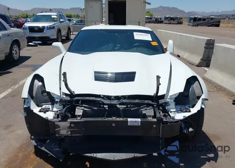 2015 Chevrolet Corvette Stingray 1Lt из США, поврежденный, VIN 1G1YB2D75F5123362